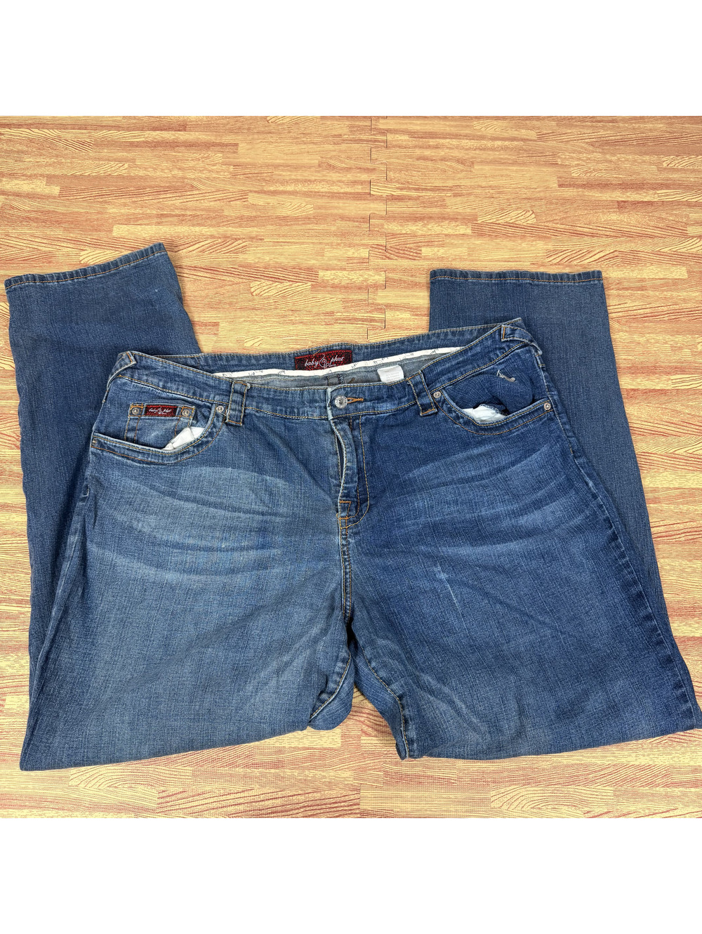 Baby Phat Women's Blue Denim Jeans Size 20